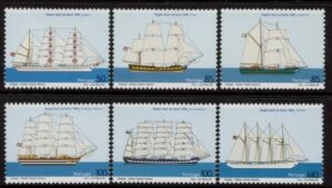 1998 Portugal SG.2659-64 Vasco Da Gama Regatta Set of 6 values U/M (MNH)