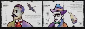 2012 Portugal SG.3986-7 Joint Issue Brazil Set of 2 values U/M (MNH)