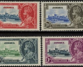 1935 Jamaica   SG.114-7  Silver Jubilee set 4 values   U/M (MNH)