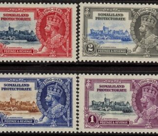 1935  Somaliland - SG.86-9  KGV Silver Jubilee set  mounted mint.