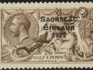 1927  Ireland KGV. SG83  2/6d narrow date U/M (MNH)