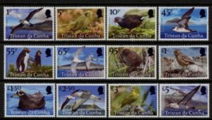 2025 Tristan Da Cunha. SG.TBA Birds set 12 values U/M (MNH)