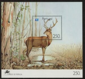1991 Portugal MS.2230 European Tourism Year Mini Sheet U/M (MNH)