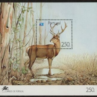1991 Portugal MS.2230 European Tourism Year Mini Sheet U/M (MNH)