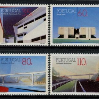 1991 Portugal SG.2245-8 Architecture Set of 4 values U/M (MNH)