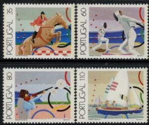 1991 Portugal SG.2253-6 Olympic Games Set of 4 Values U/M (MNH)