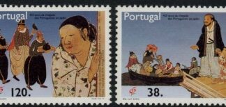 1992 Portugal SG.2280-1 Contacts with Japan Set of 2 values U/M (MNH)