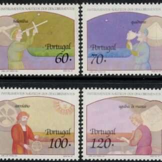 1992 Portugal SG.2283-6 Nautical Instruments (1st Series) Set of 2 values U/M (IMNH)