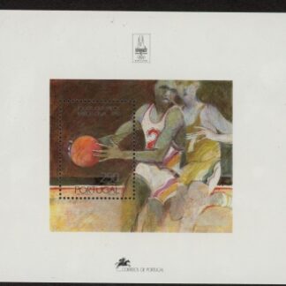 1992 Portugal MS.2299 Olympic Games Barcelona Mini Sheet U/M (MNH)