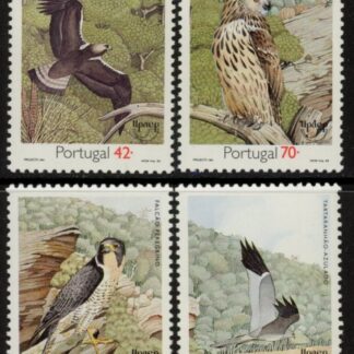 1993 Portugal SG.2354-7 Birds of Prey Set of 4 Values U/M (MNH)