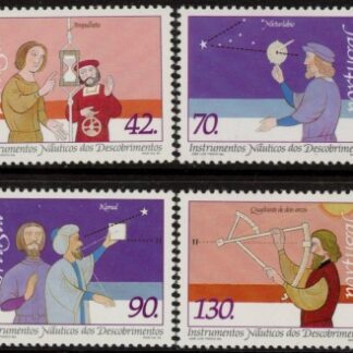 1993 Portugal SG.2318-21 Nautical Instruments Set of 4 values U/M (MNH)