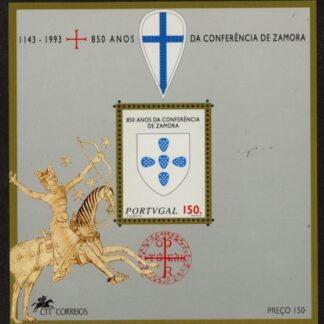 1993 Portugal MS.2359 Anniv of Zamora Conference Mini Sheet U/M (MNH)