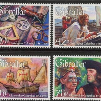 2006 Gibraltar SG.1191-4 Death Anniv of Christopher Columbus Set of 4 values U/M (MNH)
