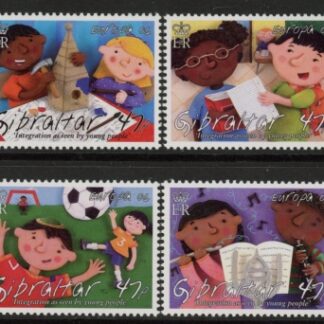 2006 Gibraltar SG.1168-71 Europa Integration Set of 4 values U/M (MNH)