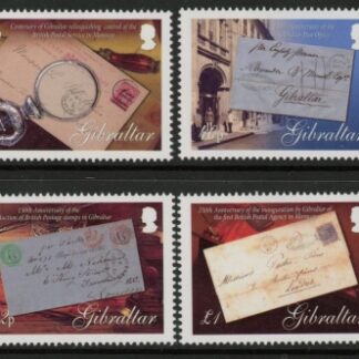 2007 Gibraltar SG.1216-9 Postal Anniversaries Set of 4 values U/M (MNH)