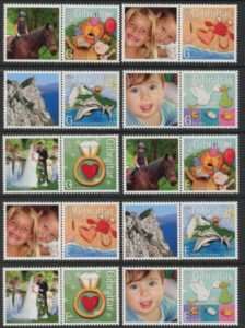 2007 Gibraltar SG.1226-35 You Stamps Set of 10 values U/M (MNH)