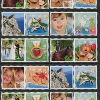 2007 Gibraltar SG.1226-35 You Stamps Set of 10 values U/M (MNH)