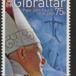 2005 Gibraltar SG.1142 Pope John Paul U/M (MNH)