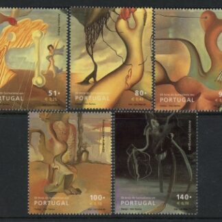 1999 Portugal SG.2726-30 Surrealism in Portugal Set of 5 values U/M (MNH)