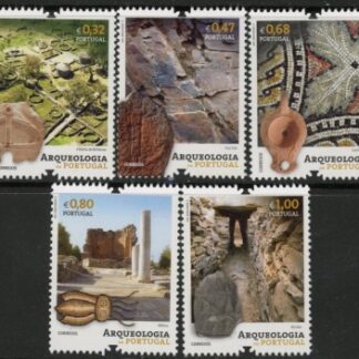 2011 Portugal SG.3896-900 Archaelody Set of 5 values U/M (MNH)