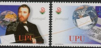 1999  Portugal SG.2735-6 125th Anniv of UPU Set of 2 values U/M (MNH)