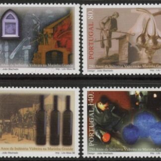 1998 Porrugal SG.2655-8 Glass Production Set of 4 values U/M (MNH)