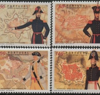 1998 Portugal SG.2603-6 Military Engineering Set of 4 values U/M (MNH)