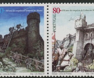 1997 Portugal SG.2561-2 Capture of the Moors Set of 2 values U/M (MNH)