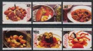 1996 Portugal SG.2525-30 Portugese Dishes Set of 6 values U/M (MNH)