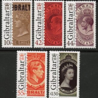 2011 Gibraltar SG.1402-6 125th Anniv of Gibraltar Stamps Set of 5 values U/M (MNH)