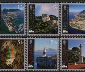 2012 Gibraltar SG.1458-63 Europa - Visit Set of 6 values  U/M (MNH)