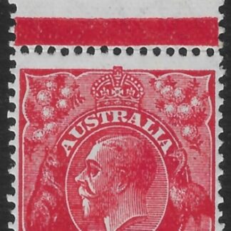 1924  Australia  SG.96  (ASC92E) 1½d. deep red.  U/M (MNH)