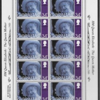 1996  Gibraltar  SG.767-70 EUROPA. 'Famouse Women' sheetlets (4) U/M (MNH)