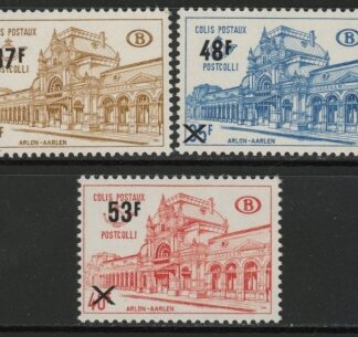 1970 Belgium Railway Parcels - P2180-2  M/M