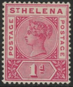 1890 St Helena SG.47 1d carmine. U/M (MNH)