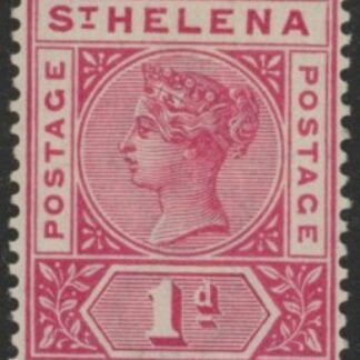 1890 St Helena  SG.47 1d carmine. U/M (MNH)