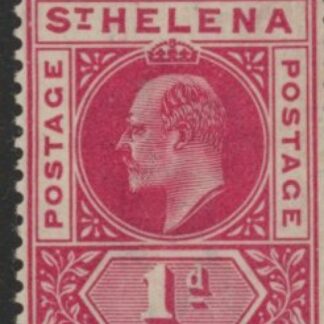 1902 St Helena SG.54 1d carmine  M/M