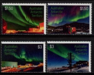 2025 AAT SG.348-51 Aurora Set of 4 values U/M (MNH)