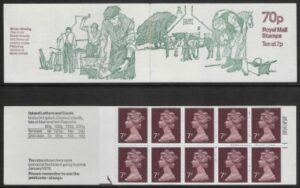 1978 FD2a 70p Horseshoeing . Left Margin good perfs. U/M (MNH)