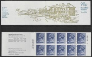 1978 FG2a 90p Grand Union Canal. left margin. good perfs. U/M (MNH)