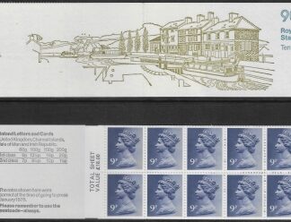 1978 FG2a  90p  Grand Union Canal.  left margin.  good perfs. U/M (MNH)