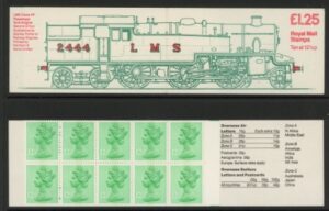 1983 FK6Ba £1.25 Tank Engine right margin.'corrected rate to 36p for 200g good perfs
