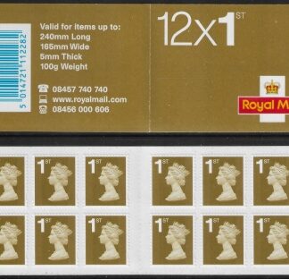 RE1 12 x 1st Issued 2006 containing SG.2655 (PIP)  Walsall.