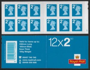 RD1 12 x 2nd Issued 2006 containing SG.2654 (PIP) Walsall.
