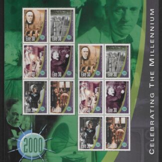 2000 Ireland SG.1300a  New Millennium 'Discoveries'. sheetlet U/M (MNH)