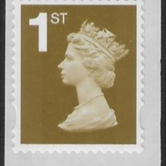 SG.2655 1st  2B Gold. self adhesive (pricing in proportion) ex business sheet. Walsall. U/M (MNH)