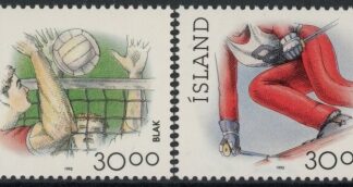 1992 Iceland SG.783-4 Sport Set of 2 values U/M (MNH)