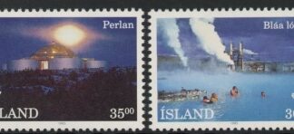 1993 Iceland SG.806-7 Postal Co-operation Set of 2 values U/M (MNH)