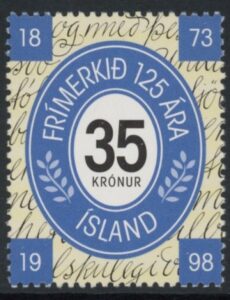 1998 Iceland SG.907 Anniv of 1st Iceland Stamps U/M (MNH)