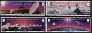 2002 IOM SG.1047-54 Space Exploration Set of 8 values (face value £2.58)U/M (MNH)